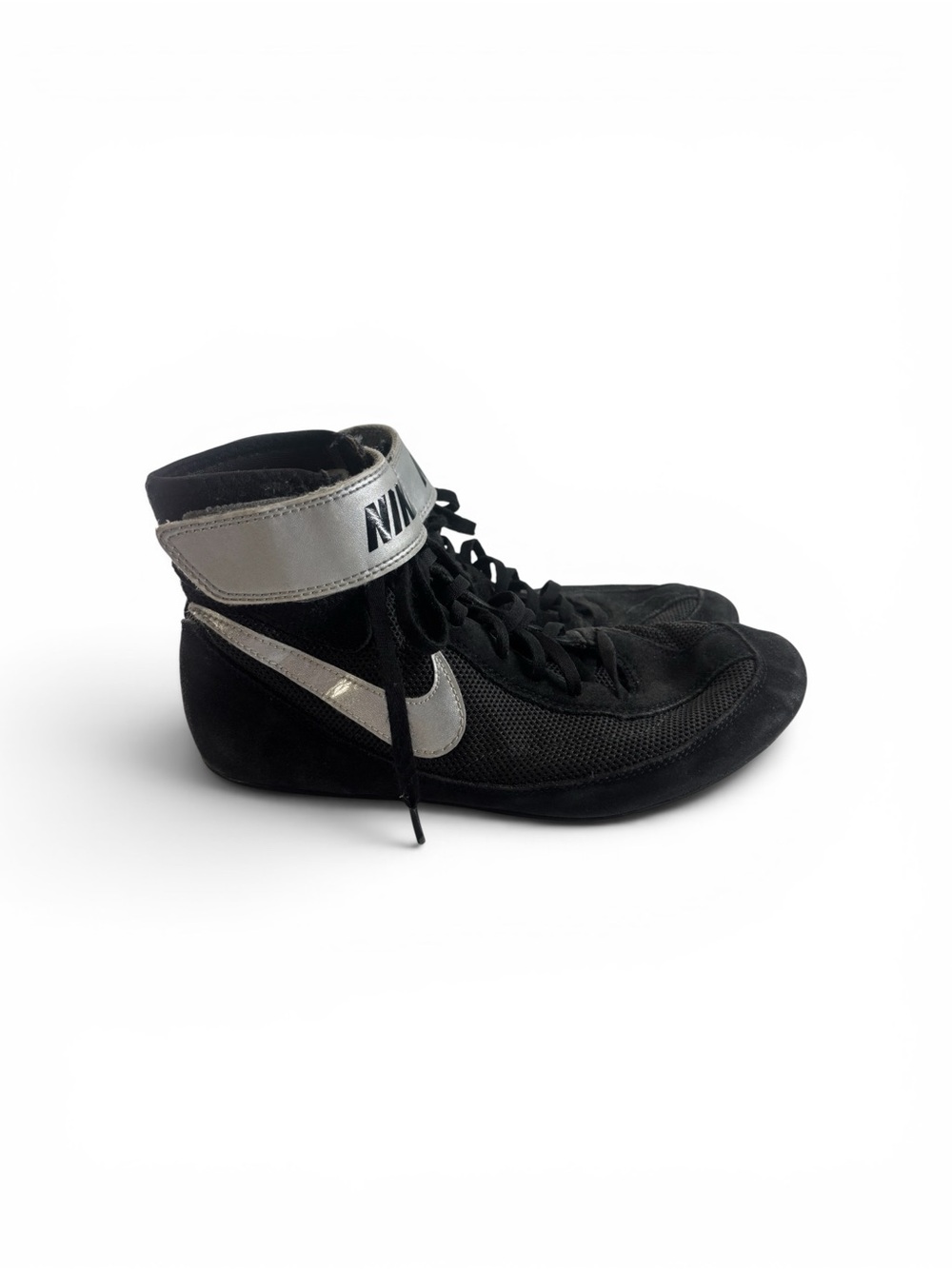 Nike Shoes Speed Sweep Black White Wrestling Training Mat Mens Size 9 Sneakers